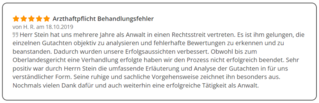 Bewertung von Thomas Stein